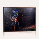 American Football Wall Art Canvas Print, Stadium Sport Wall