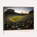 Oregon Stadium Canvas Wall Art - Captivating Game Day Scene