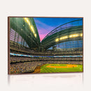 Milwaukee Brewers Baseball Team Print Canvas- American