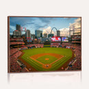 St. Louis Cardinals Baseball Team Print - Busch Stadium Wall