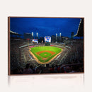 Truist Park Night Game Canvas Art - Atlanta Braves Stadium