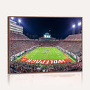 NC State Wolfpack Canvas Print - Raleigh Carter-Finley