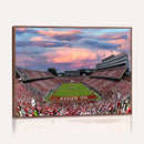 Carter-Finley Stadium Art Sunset Game Triple Canvas Wall Art
