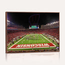 Wisconsin Badgers Football Team Print Canvas- Madison Camp