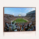 Michigan State Spartans Football Team Art Print - East