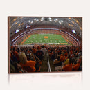 Syracuse University Orange Football Canvas Print, Football