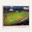 Angel Stadium Aerial Canvas Print – Los Angeles Angels