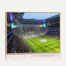Tottenham Hotspur Stadium Canvas Print, Match Day Triple