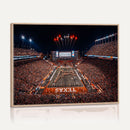 Texas Stadium Night Game Wall Art Canvas Print – Vibrant