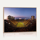 Iowa Hawkeyes Kinnick Stadium Wall Art Canvas Print, Framed