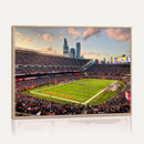 Chicago Bears Soldiers Field Wall Art Canvas Print – Framed