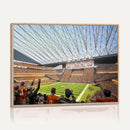 Cleveland Browns Stadium Wall Art Canvas Print – Framed NFL