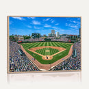 Wrigley Field Baseball Stadium Canvas Wall Art – Packed