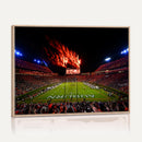 Jordan-Hare Football Stadium Wall Art Canvas Print, Football