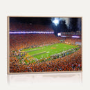 Clemson Football Stadium Wall Art Canvas Print, College