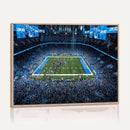 Detroit Lions Stadium Wall Art Canvas Print, Football Field
