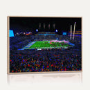 Ole Miss Rebels Vaught Hemingway Stadium Wall Art Canvas