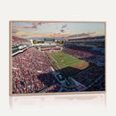 Donald W. Reynolds Razorback Stadium Wall Art Canvas Print –