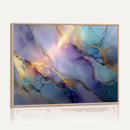 Colorful Abstract Canvas Wall Art Print, Vibrant Popup Color Art Print