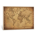 Personalized Push Pin World Map, Vintage Travel Map Canvas, Custom Names Anniversary Gift, Places Visited Pin Board, Couples Adventure Art by MyGreatCanvas | Canvas Wall Art Prints | Photo Prints & Wall Decor