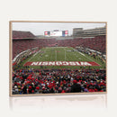 Wisconsin Badgers Team Print Canvas - Madison Camp Randall