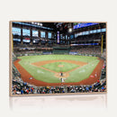 Texas Rangers Baseball Team Print - Arlington Globe Life