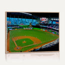 Miami Marlins Baseball Team Print - Miami LoanDepot Park