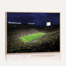 Michigan Wolverines Football Canvas Wall Decor, Football