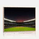 Yankee Stadium Night Game Triple Canvas, Yankee Stadium