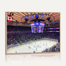 Madison New York Rangers Hockey Stadium Wall Art Canvas