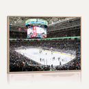 Sharks Arena Blackhawks Sharks Ice Hockey Stadium Wall Art