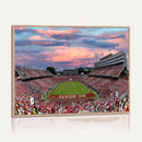 Carter-Finley Stadium Art Sunset Game Triple Canvas Wall Art