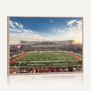 Framed Houston Cougars Football Team Print - Houston TDECU