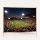Clemson University Tigers Art Print, Football Team Print -
