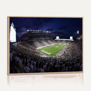 Michigan State Spartans Canvas, Framed Football Team Print -