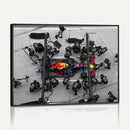 RedBull Formula 1 Canvas Wall Art Print