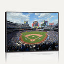 New York Mets Baseball Team Print - Citi Field Stadium Wall