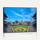 Wrigley Field Chicago Cubs Panoramic Art Multi-Piece Canvas