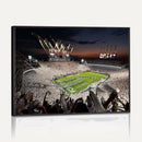 Penn State Stadium Wall Art – White Out Football Game Canvas