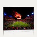Auburn Stadium Wall Art Canvas Print, College Football Night