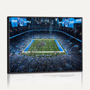 Detroit Lions Stadium Wall Art Canvas Print, Football Field