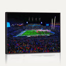 Ole Miss Rebels Vaught Hemingway Stadium Wall Art Canvas