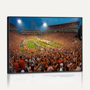 Clemson Tigers Memorial Stadium Wall Art Canvas Print