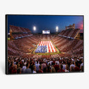 Oklahoma Memorial Stadium Wall Art Canvas Print – Oklahoma