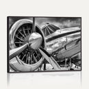 Vintage Antique Airplane Wall Art Canvas Print