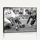 American Football Player Wall Art Canvas Print
