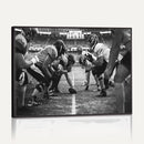 American Football Wall Art Canvas Print Framed Stadium Sport