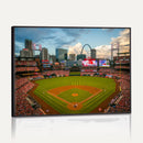 St. Louis Cardinals Baseball Team Print - Busch Stadium Wall