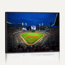 Truist Park Night Game Canvas Art - Atlanta Braves Stadium