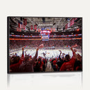 Carolina Hurricanes Ice Hockey Stadium Wall Art, Carolina